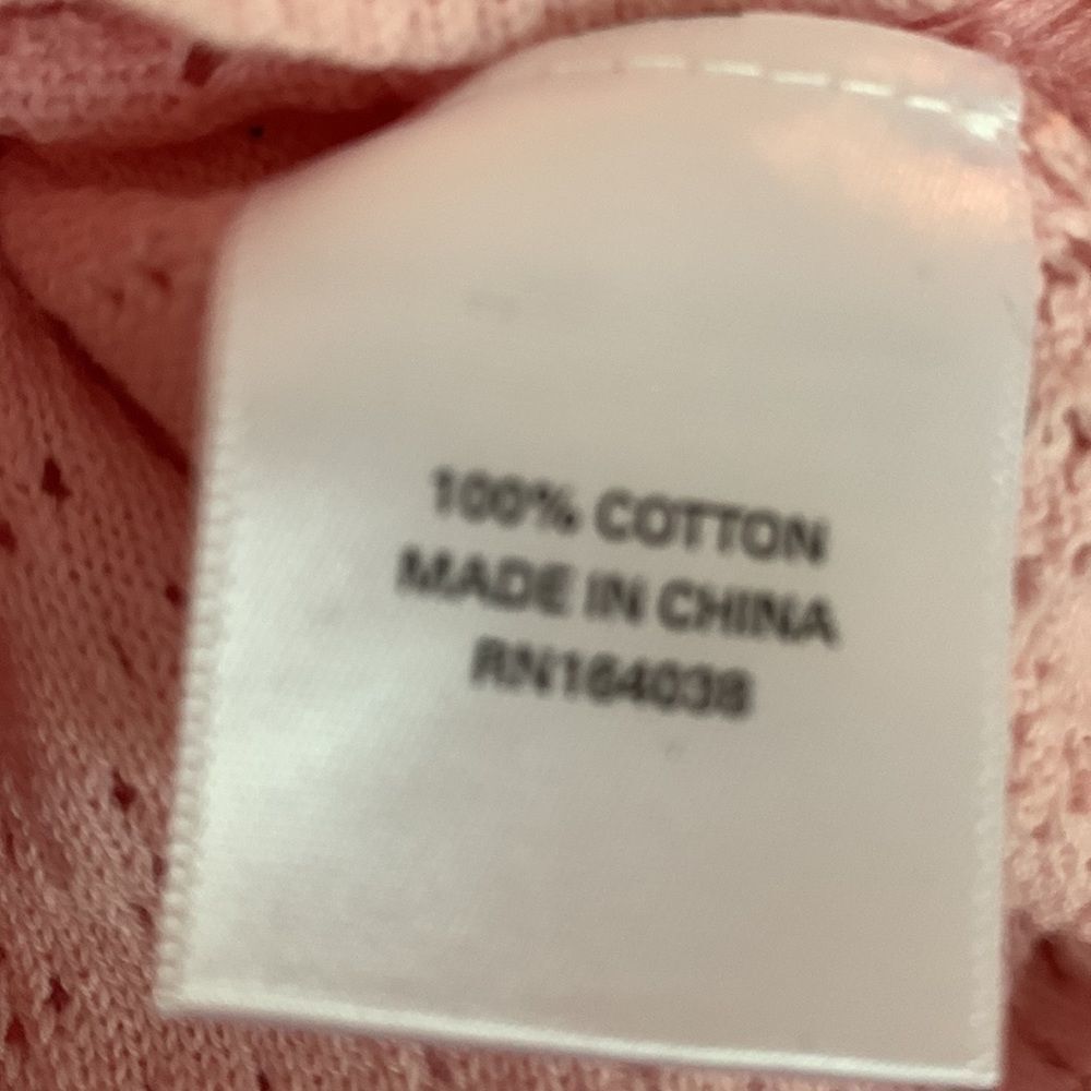 Pink Openwork Cardigan Sweater Set - Picture 8 of 9